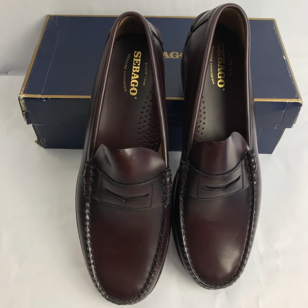 Mens Brown Leather Sebago Shoes 13 NWT